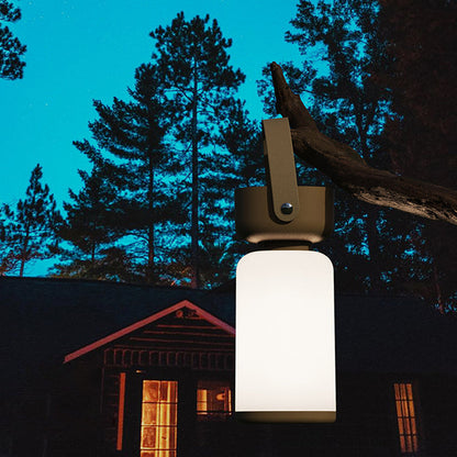 Waterproof Portable LED Cylinder Table Lamp – Rechargeable Cordless Outdoor Light for Patio, Deck & Garden