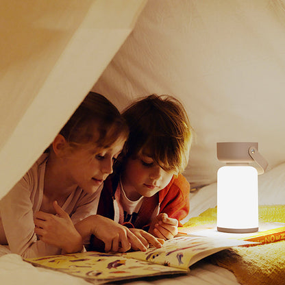 Waterproof Portable LED Cylinder Table Lamp – Rechargeable Cordless Outdoor Light for Patio, Deck & Garden