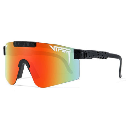 Wraparound Sport Sunglasses with UV400 Protection & Polarized Lenses for Men & Women