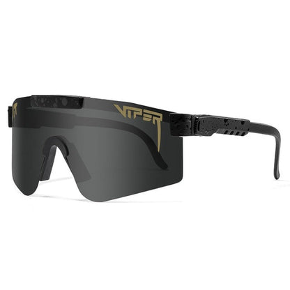 Wraparound Sport Sunglasses with UV400 Protection & Polarized Lenses for Men & Women