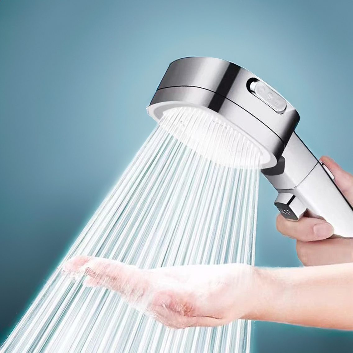 Innovative Adjustable Shower Head with High Pressure & Eco-Friendly Nozzle Technology for a Refreshing Shower Experience