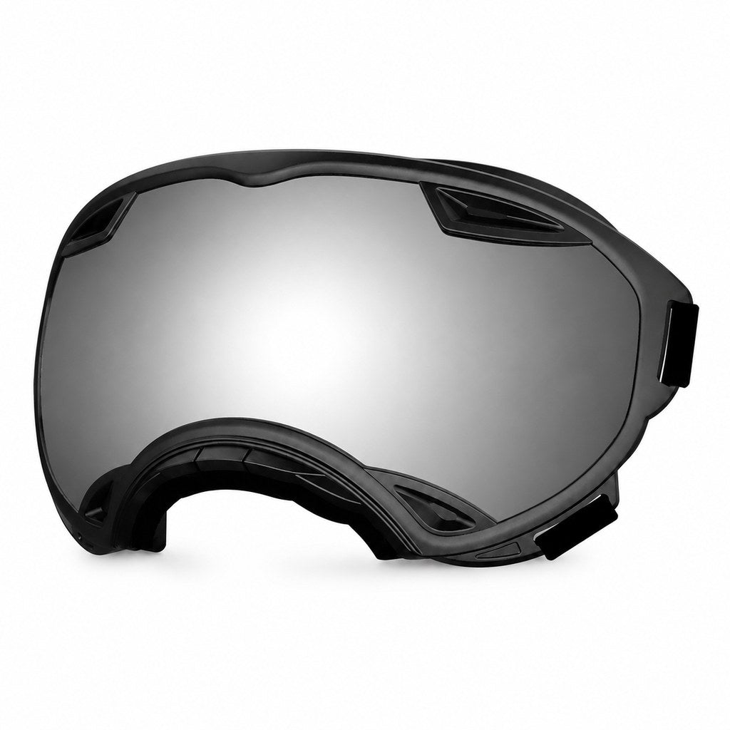 Ortekor Outdoor Dog Goggles for Hiking, Beach & Windy Rides - Smoke Lens Coverage for Dust, Sand & Debris