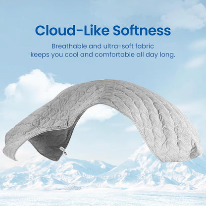 Ortekor Cozy | Cooling Dual-Sided Blanket for Hot Sleepers with Soft Breathable Fabric | Lightweight Throw for Comfortable Sleep