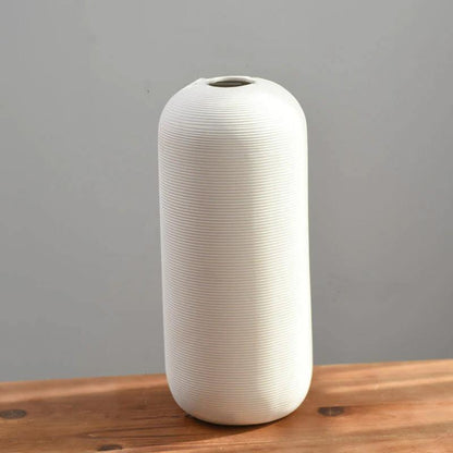 White Vase Elegance