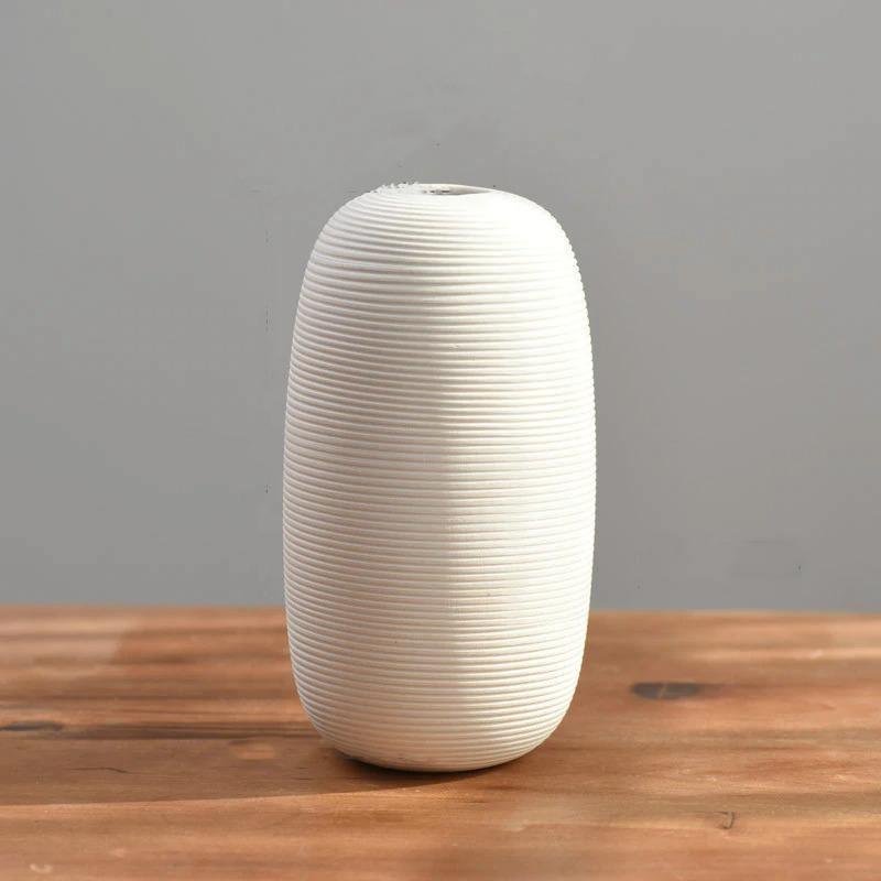 White Vase Elegance