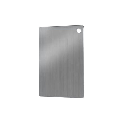 Dual-Surface Stainless Steel Cutting Board for Kitchen Food Prep & Meal Safety | Rust-Resistant Chopping Board for Meat, Vegetables, Bread