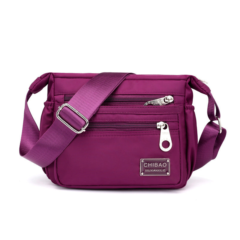 Women's Nylon Crossbody Bag with Water-Resistant Finish & Adjustable Strap for Travel, Work & Everyday Carry