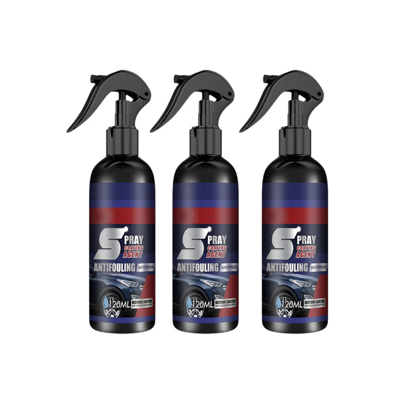 Nano Ceramic Car Spray Cleaner Polish Detailer for Paint Glass Plastic – Waterless Wash Restorer Scratch Remover for Auto Boat RV Motorcycle