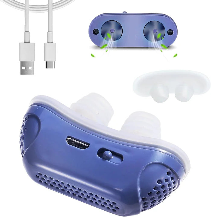 Compact Sleep Apnea Relief Device – Maskless Airway Support for Travel & Home Use | Portable Breathing Aid for Snoring & Sleep Quality