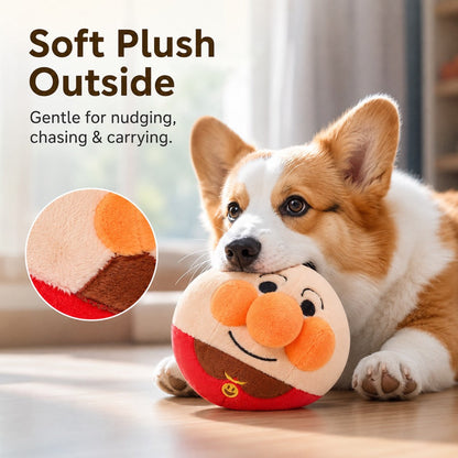 Ortekor Interactive Electric Bouncing Plush Dog Toy for Indoor Chase Play & Bored Dogs