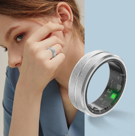 Smart Ring for Women and Men, Fitness Ring with Heart Rate and Blood Oxygen Monitoring, Waterproof Sleep Tracking Ring