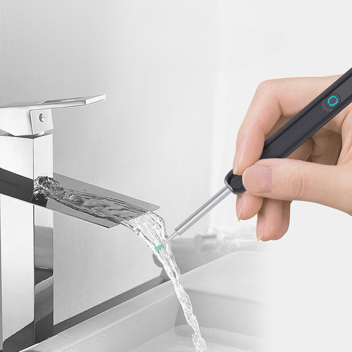 Wireless Ear Cleaning Camera with HD Scope and Silicone Tip for iPhone & Android Safe Wax Removal Tool