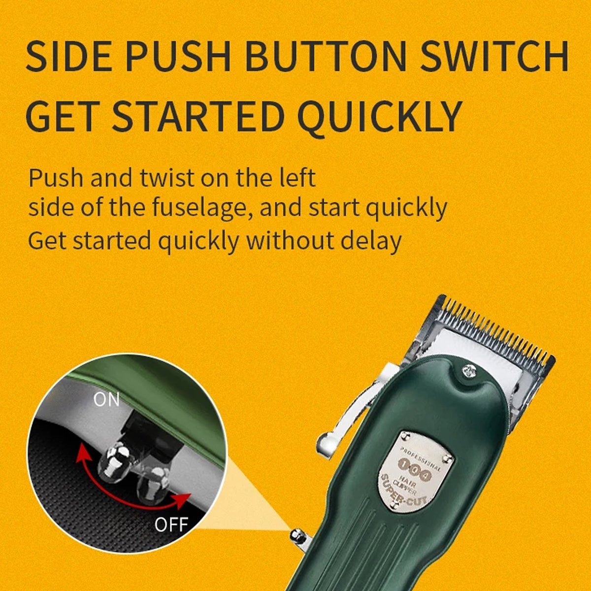 Cordless Pet Grooming Clippers with Quiet Motor & Steel Blades for Dogs & Cats – Rechargeable Trimmer Kit with LED Display