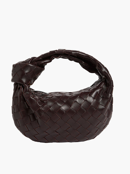 Woven Mini Handbag Crossbody Purse with Strap for Women – Compact Shoulder Bag for Everyday, Beach & Nights Out
