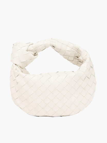 Woven Mini Handbag for Women - Compact Braided Crossbody Purse with Handle for Daily Essentials, Travel & Special Events - Lightweight