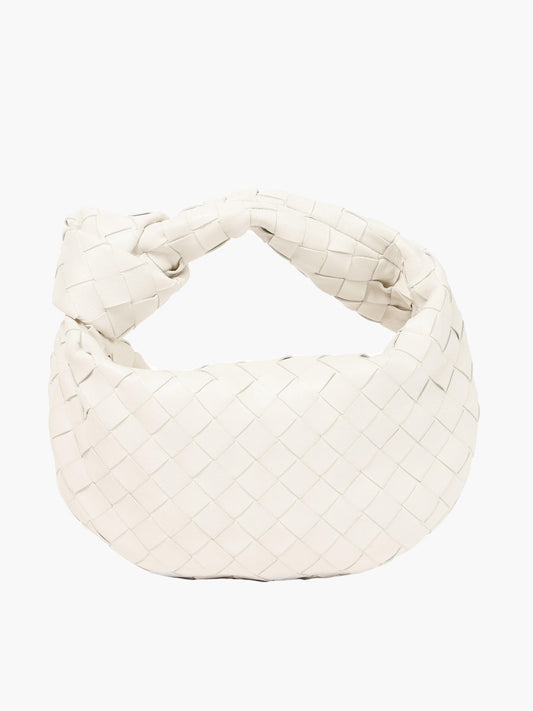 Woven Mini Handbag for Women - Compact Braided Crossbody Purse with Handle for Daily Essentials, Travel & Special Events - Lightweight