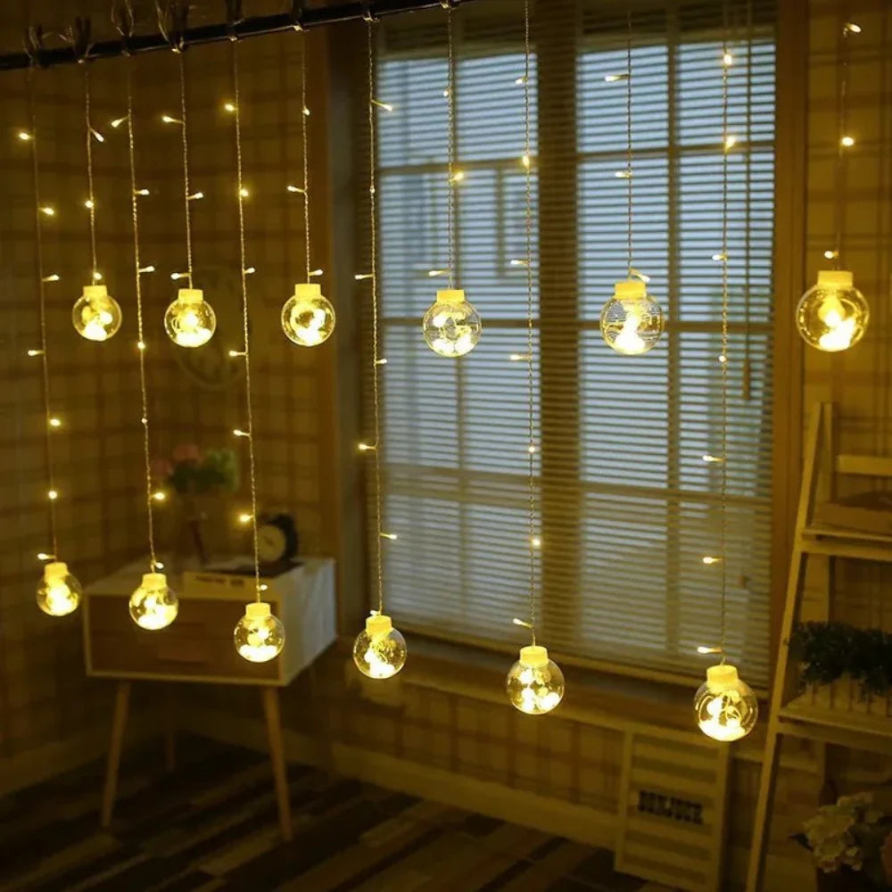 Solar-Powered LED String Lights 10 Feet Automatic Dusk-to-Dawn for Backyard Deck Porch Outdoor Entertaining Weatherproof Design