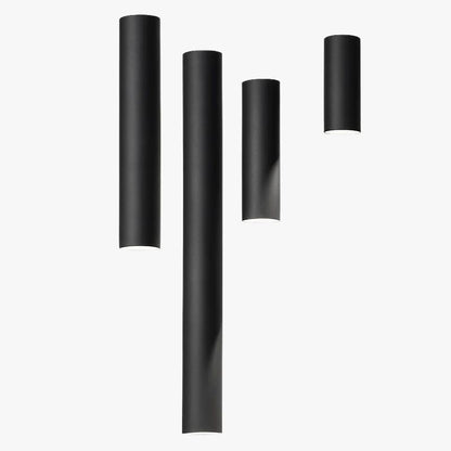 Adjustable Track Light Fixture 2.2 in Aluminum Spotlight for Kitchen Living Room Home Office Black White 4-16 in Drop