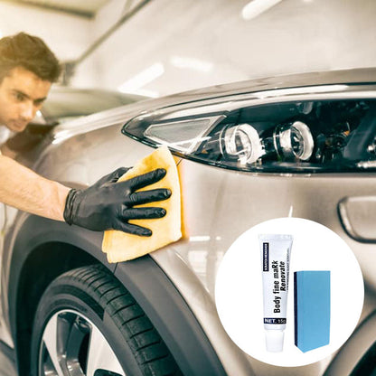 Car Paint Repair Compound Kit with Professional Applicator Sponge for Removing Surface Imperfections & Restoring Shine on Automotive Clear C