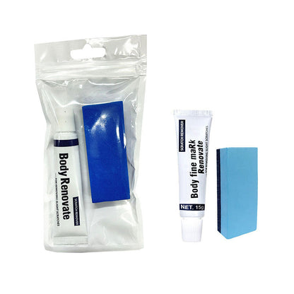 Car Paint Repair Compound Kit with Professional Applicator Sponge for Removing Surface Imperfections & Restoring Shine on Automotive Clear C