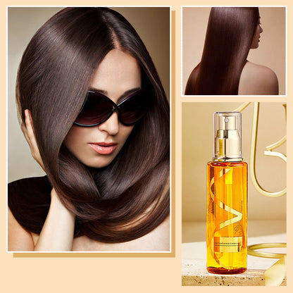 Moisturizing Hair Oil for Shine, Softness & Frizz Control – Lightweight Formula with Argan & Jojoba for All Hair Types