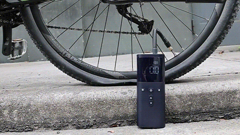Portable Wireless Car Tire Inflator Air Compressor with Fast Inflation | USB Rechargeable for Emergency Use
