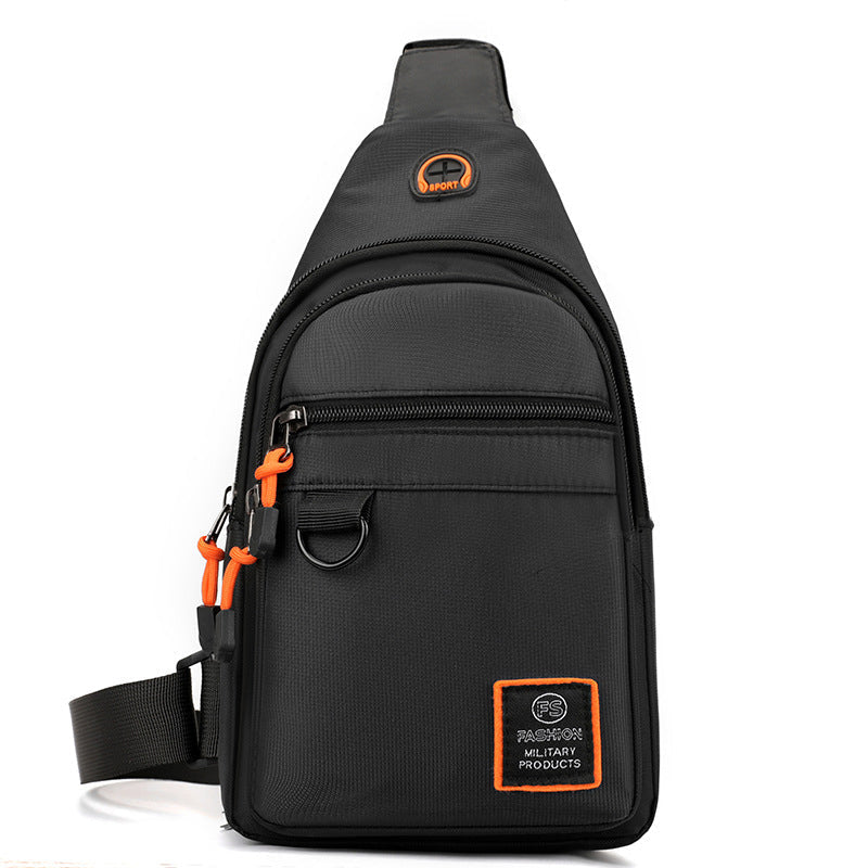 Compact Crossbody Bag with Organized Compartments & Weather-Resistant Shell for Daily Commute