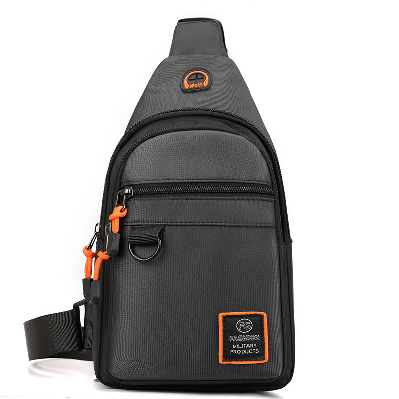 Compact Crossbody Bag with Organized Compartments & Weather-Resistant Shell for Daily Commute