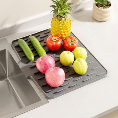 Silicool Dish Drying Mat - Heat-Resistant Silicone, Non-Slip Design