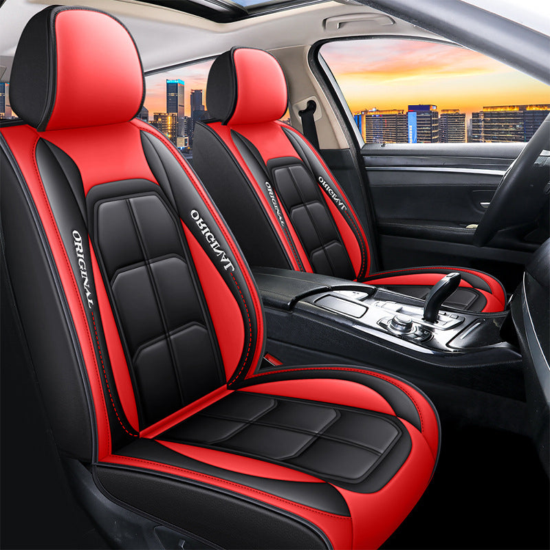 Front Seat Covers – Premium Faux Leather Protection for Cars & SUVs, Fast Install, Stain & Wear Defense