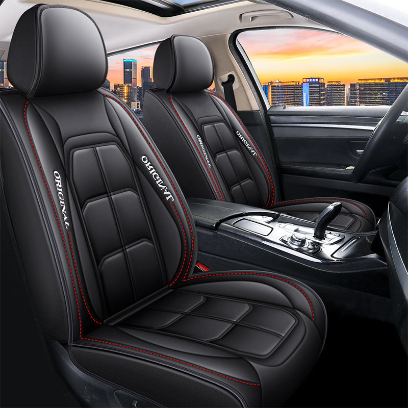 Front Seat Covers for Cars 2-Pack PU Leather – Universal Fit Sedan SUV Truck Protection Wipe-Clean Durable Interior Upgrade
