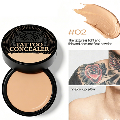 Two-Tone Water-Resistant Concealer Cream for Scars, Blemishes & Skin Discoloration – Custom Match Coverage