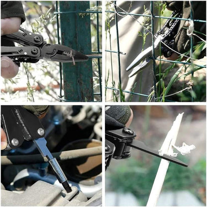 All-in-One Wire Stripper & Crimping Pliers – 24-Function Multi-Tool for Electrical Work, Home Repair & Fieldwork