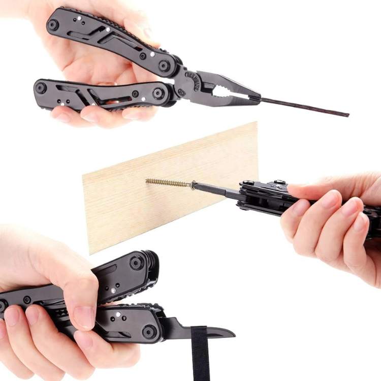 All-in-One Wire Stripper & Crimping Pliers – 24-Function Multi-Tool for Electrical Work, Home Repair & Fieldwork