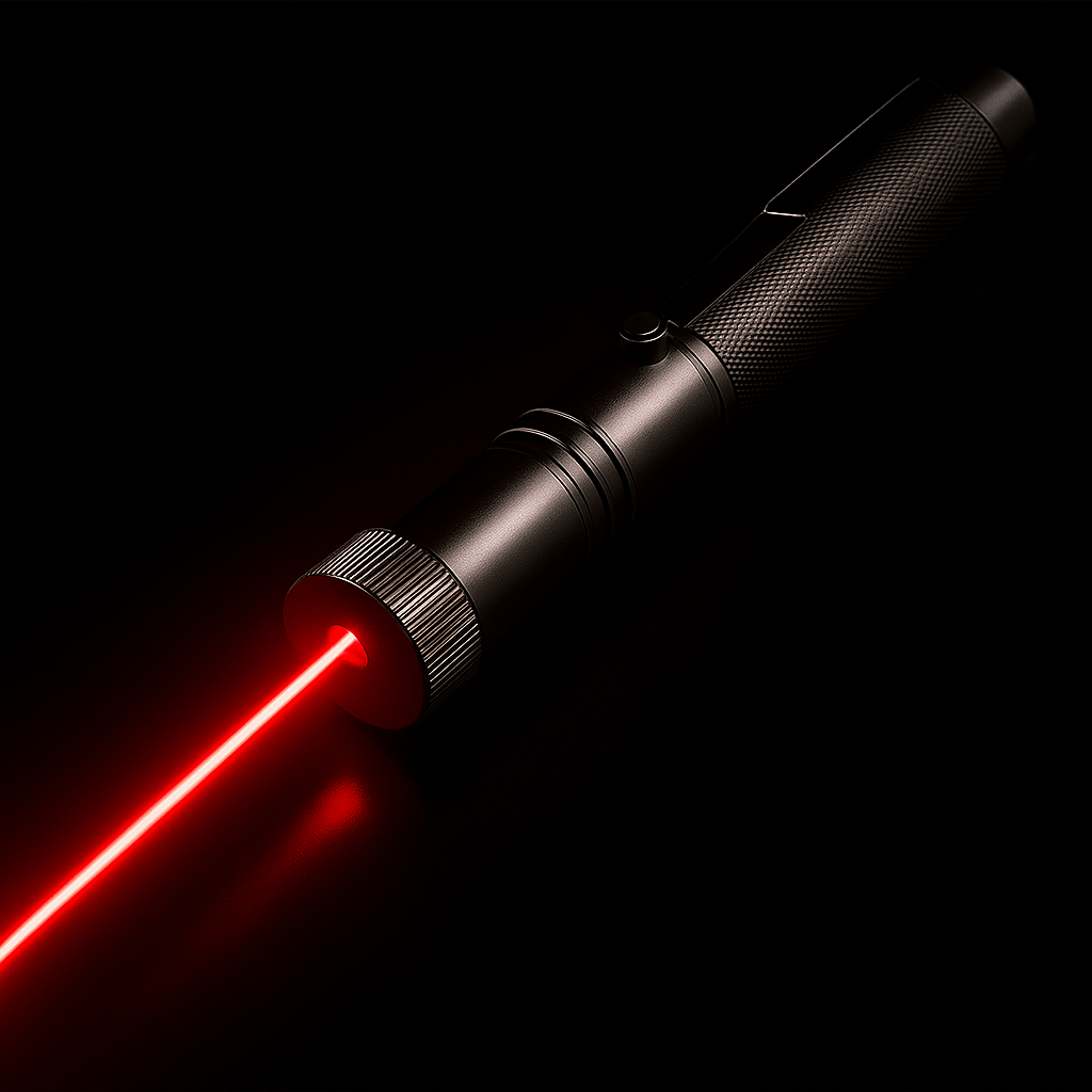 Rechargeable Long-Range Laser Pointer with Adjustable Focus for Presentations and Stargazing