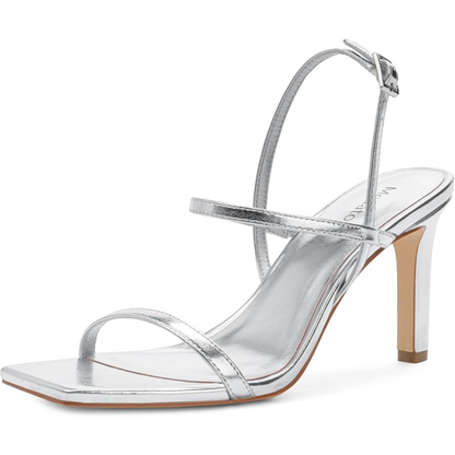 Women's Ankle Strap High Heels with Open Toe for Parties, Weddings & Date Nights
