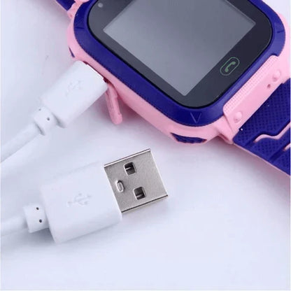 Kids GPS Tracker Smartwatch with SOS Button & School Mode for Boys and Girls