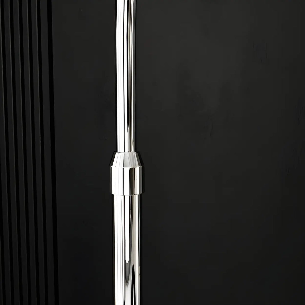 Arc Floor Lamp with Dome Shade Chrome Finish 71 in Tall Adjustable Overhead Reading Light Foot Switch Control for Living Room Home Office So