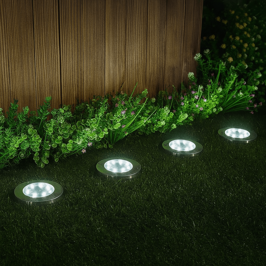 Solar Pathway Stake Lights for Garden, Yard & Walkway – Weatherproof LED Outdoor Lighting Set
