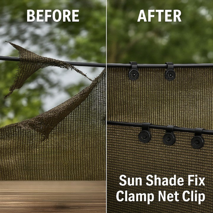 Outdoor Canopy Fastener Clips for Awnings, Tarps & Shade Sails – Heavy-Duty Weather-Proof Clamp Set for Patio, Deck & Garden
