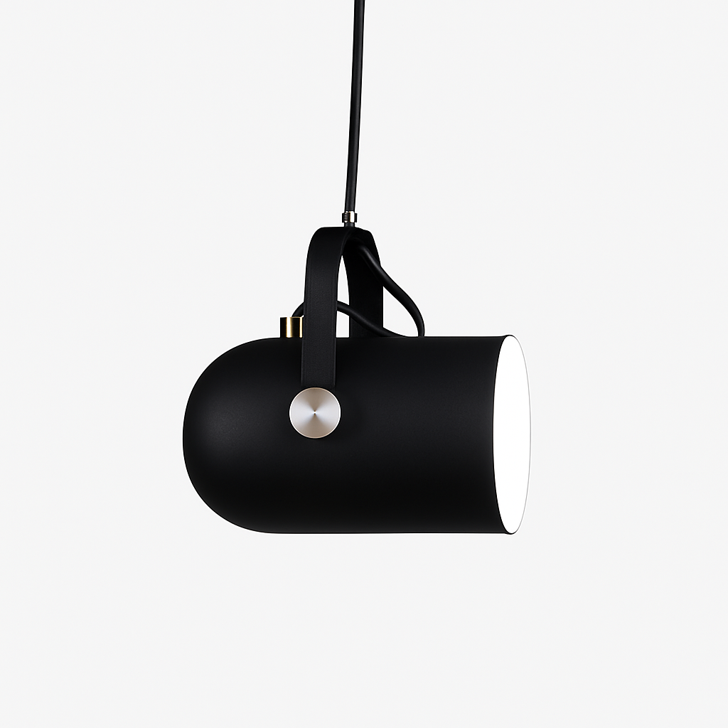 Colorful Aluminum Pendant Light with Adjustable Cord for Kitchen, Bedroom & Dining Room