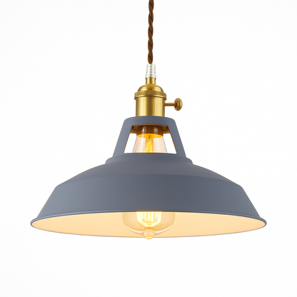 Hanging Ceiling Fixture with 39 in Adjustable Suspension E27 Metal Shade for Kitchen Island Dining Room Modern Drop Light