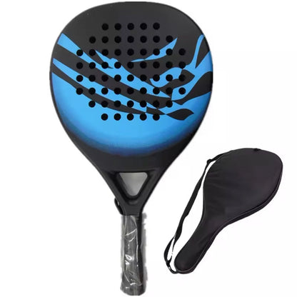 Carbon Fiber Padel Racket – Lightweight 12.9 oz with EVA Foam Core & Ergonomic Grip for New Players