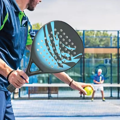 Carbon Fiber Padel Racket – Lightweight 12.9 oz with EVA Foam Core & Ergonomic Grip for New Players