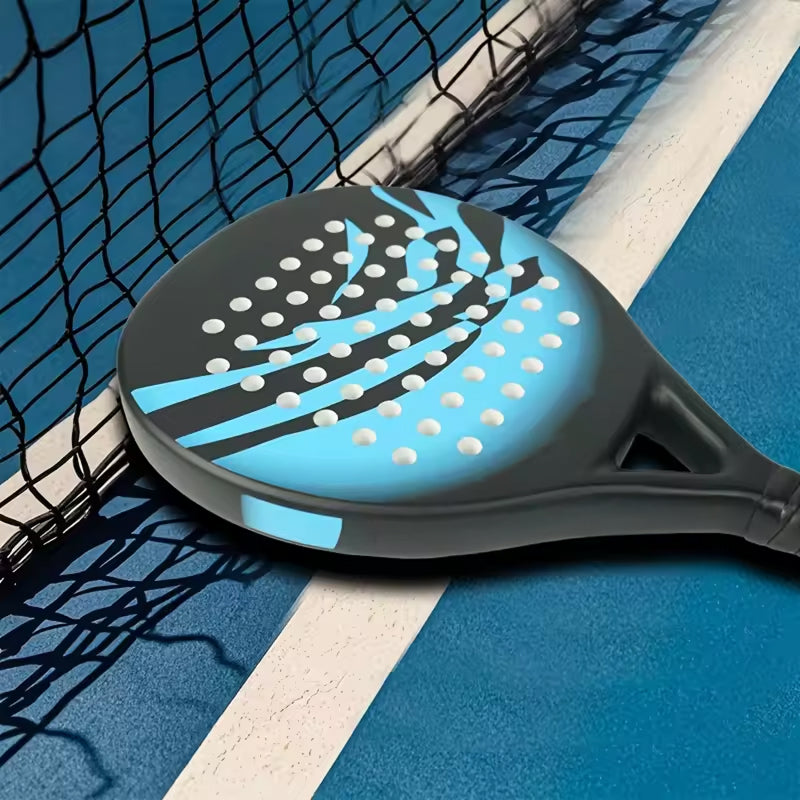 Carbon Fiber Padel Racket – Lightweight 12.9 oz with EVA Foam Core & Ergonomic Grip for New Players