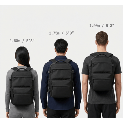 Travel Backpack with Vacuum Compression – Fits Airline Personal Item