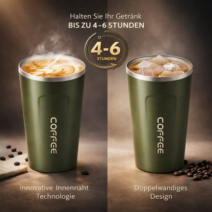 Smart Temperature Display Travel Mug | Steel Drinkware