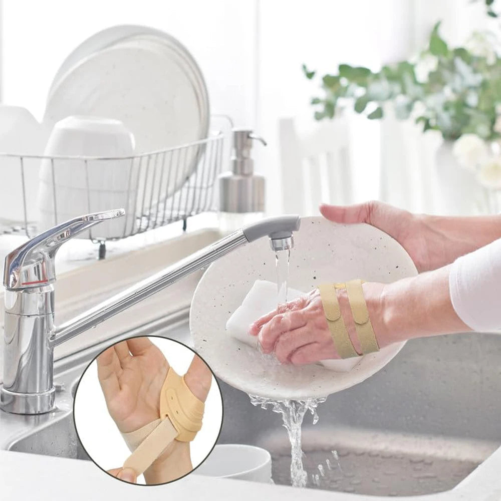 Stabilizing Thumb Support Wrap for Joint Pain & Arthritis Relief – Adjustable Fit for Daily Use