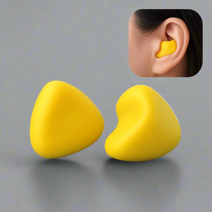 Moldable Silicone Ear Plugs for Sleeping – Reusable Noise Blocking Sleep Earplugs for Side Sleepers, Travel & Snoring