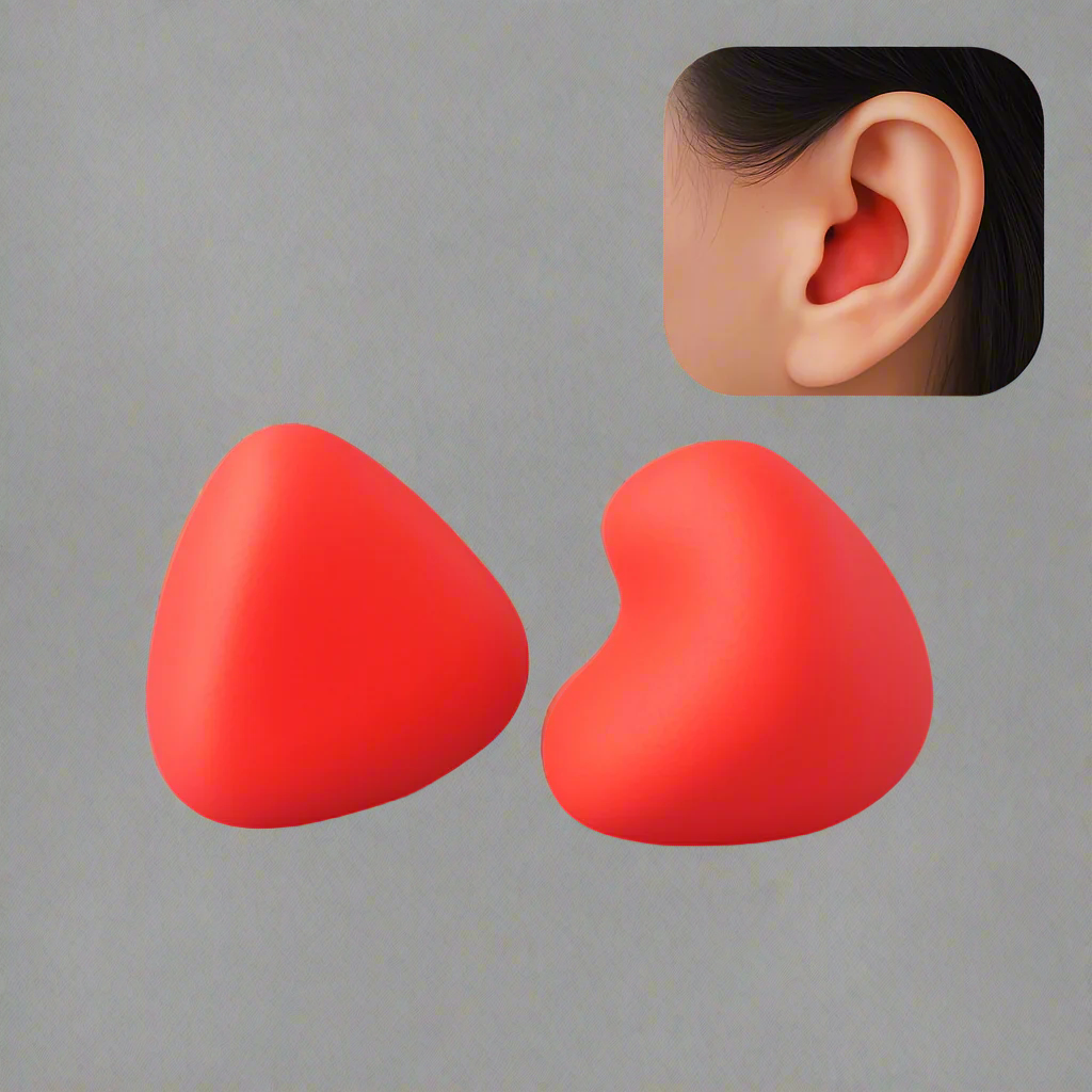 Moldable Silicone Ear Plugs for Restful Sleep – Reusable Noise Reduction Earbuds for Travel, Studying & Side Sleepers